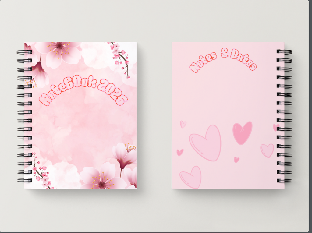 Floral Digital NoteBook 🌸