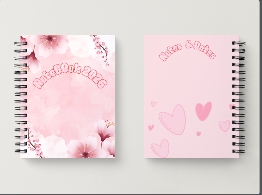 Floral Digital NoteBook 🌸