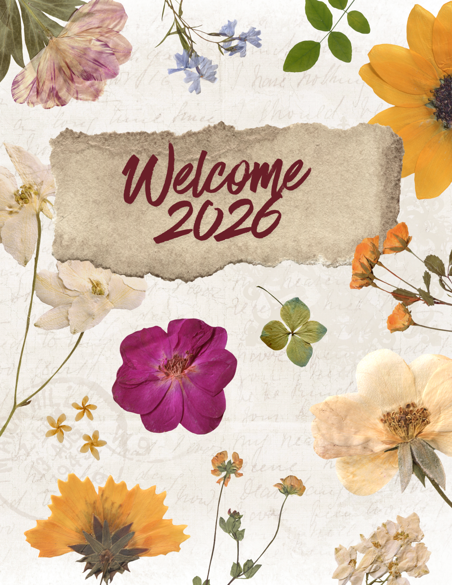 Welcome 2026 🍂🌺
